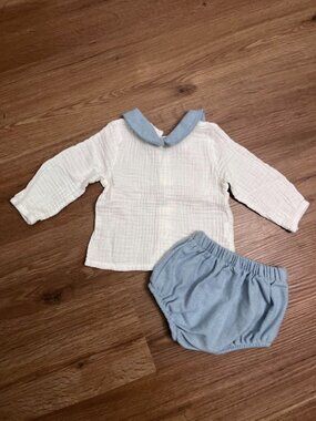 Babidu 12M shirt and shorts